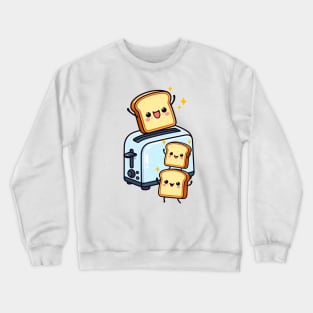 Kawaii Toaster Crewneck Sweatshirt